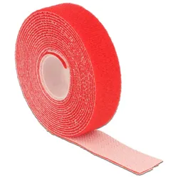 Delock Klettband auf Rolle L 3 m x B 20 mm rot