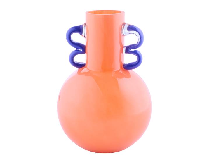 Vase 15 x 21 x 15cm Orange/Orange