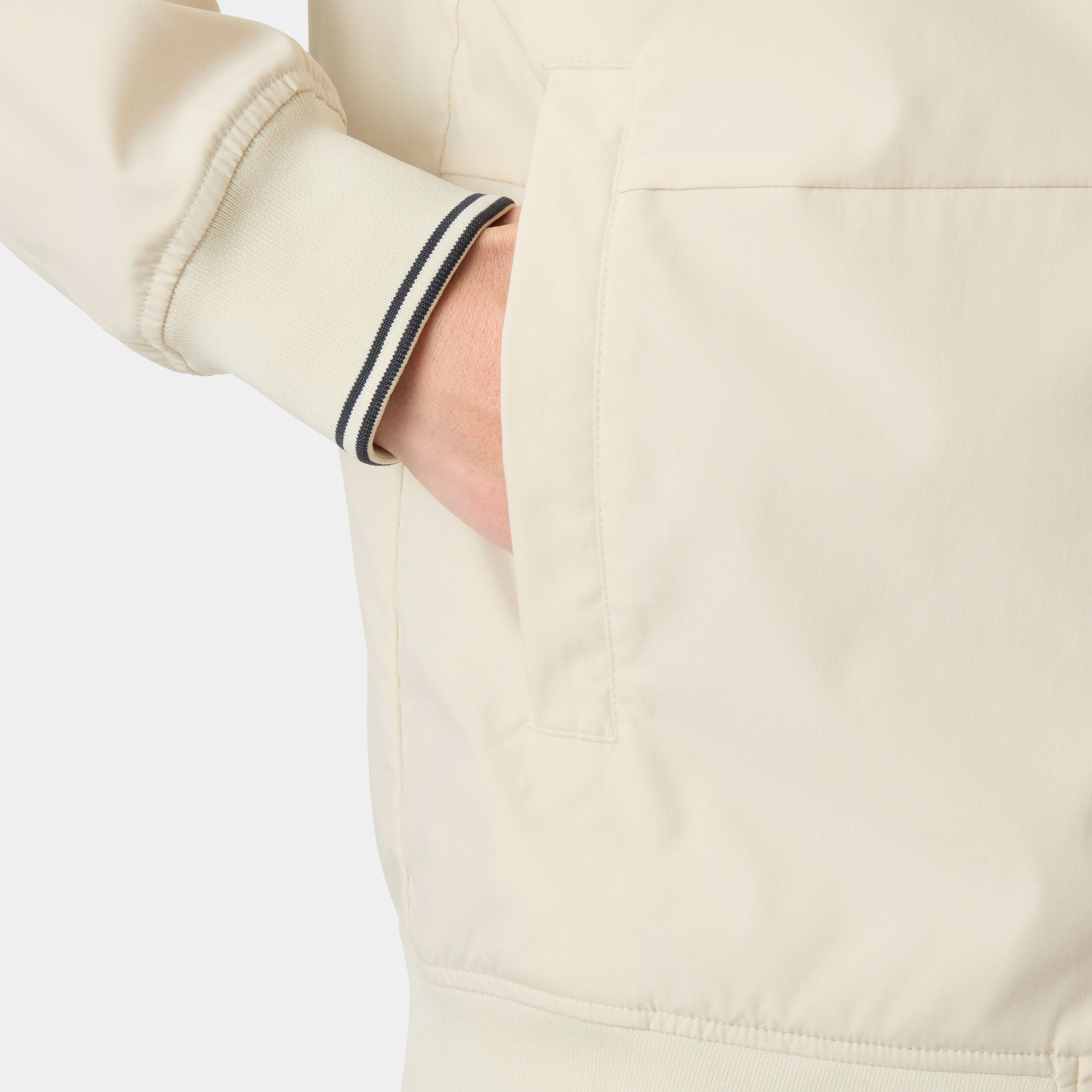 Helly Hansen Men's Marine Bomber Jacket - White/Cream - S