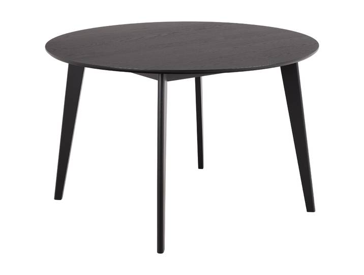 Esstisch rund Roxby MDF schwarz B 120 T 120 cm