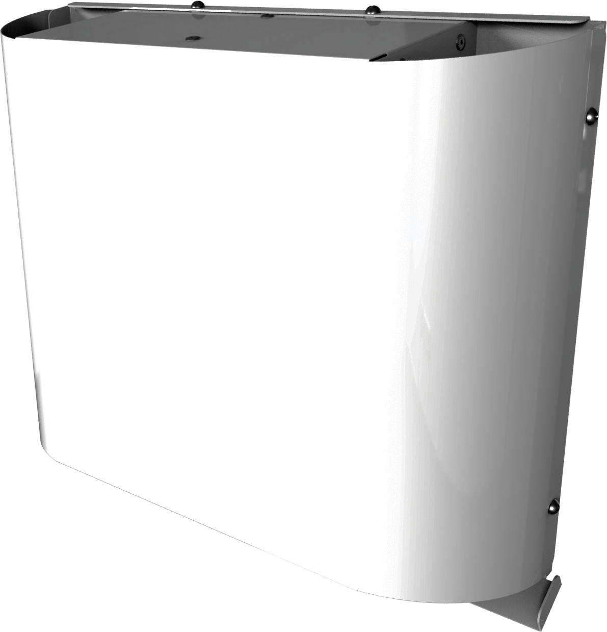Capot extérieur Blauberg 8029370 pour pré-installation, blanc