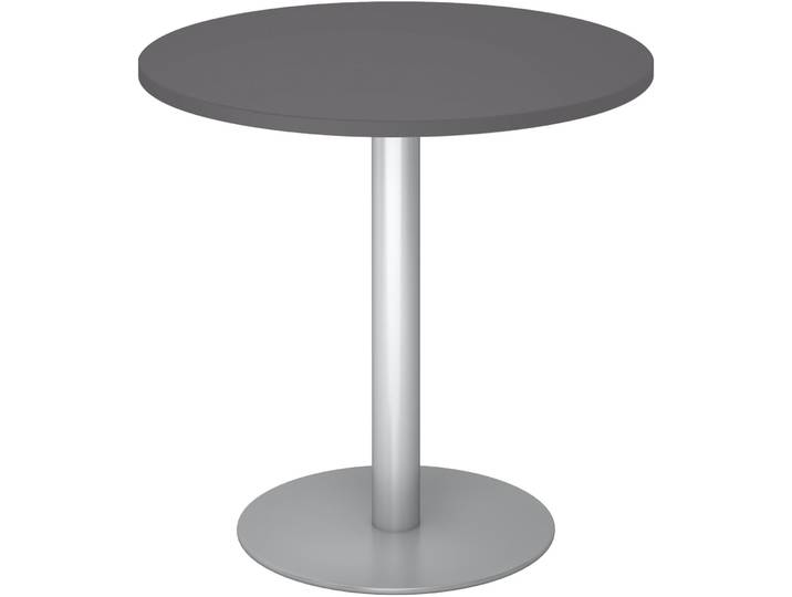 Besprechungstisch Office Graphit 80 x 80 cm