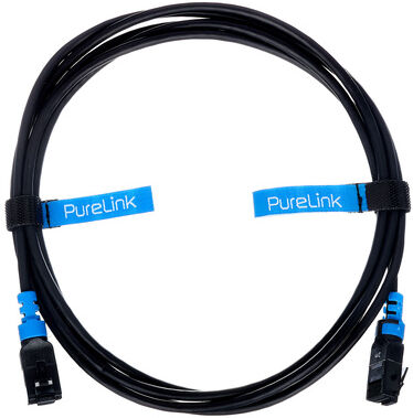 PureLink FI-PC100-020 Cat.6a Cable 2.0m noir