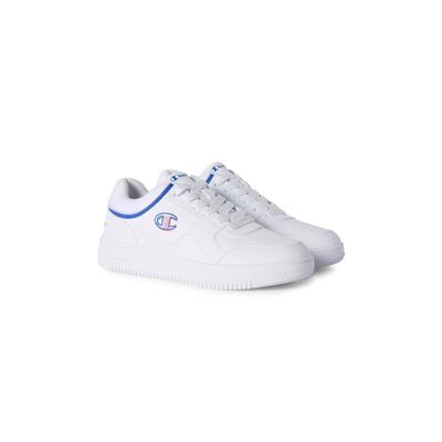Sneaker CHAMPION "RD18 LOGO", Herren, Gr. 44, blau (wht, dzb), Synthetik, Schuhe Sneaker