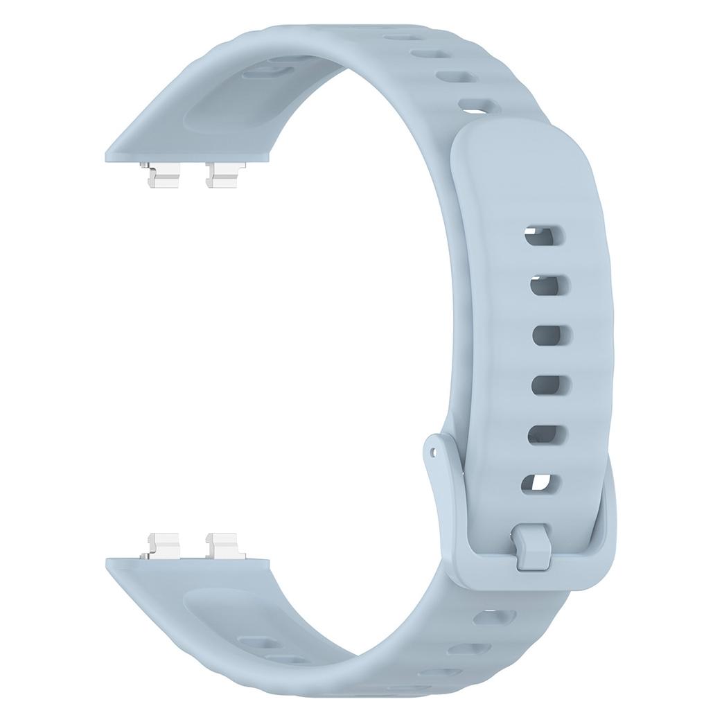 Techsuit - Watchband (W082) - Huawei Band 11 / Band 11 Pro - Light Blue (Silikon) (68332339)