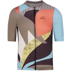 Protest, Herren, Velotrikot, Prtpenck Khaki Fahrrad-Sweatshirt mit Reissverschluss für Herren (L), Grün, L