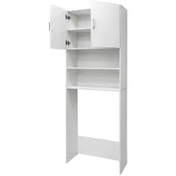 WASCHMASCHINENSCHRANK 190x63 cm Weiß