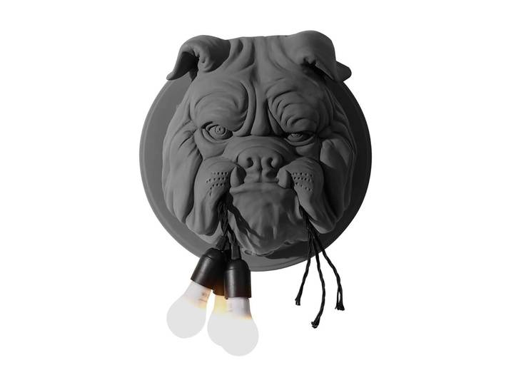 KARMAN lampe murale applique AMSTERDAM (Gris opaque - Céramique)