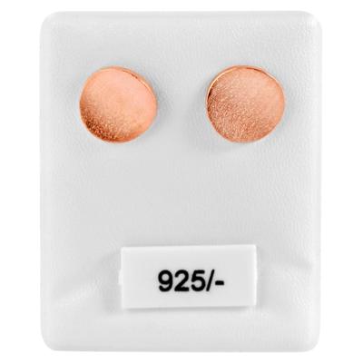 Paar Ohrhänger ADELIA´S "Ohrringe – Ohrstecker aus 925 Silber", Damen, Gr. Damen, Silber 925 (Sterlingsilber), rosa (gold), Ohrringe, Ideal als Geschenk – dezent und elegant
