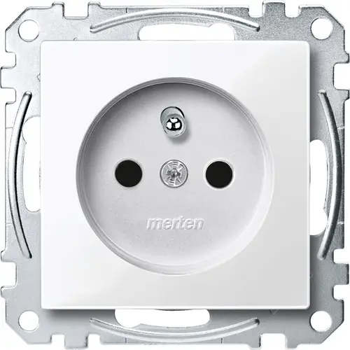 Merten Steckdose System M Polarweiß MEG2500-0319 1St.