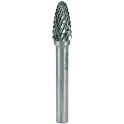RUKO Hartmetall-Frässtift Form F Rundbogen (RBF) - 116050