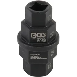 BGS Motorrad-Spezial-Einsatz 17-19-22-24 mm 10(3/8) - 5058