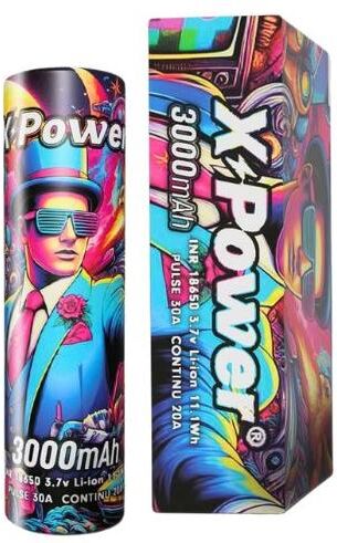 XPW - X Power Batteria 18650 X Power 3000mah 30a