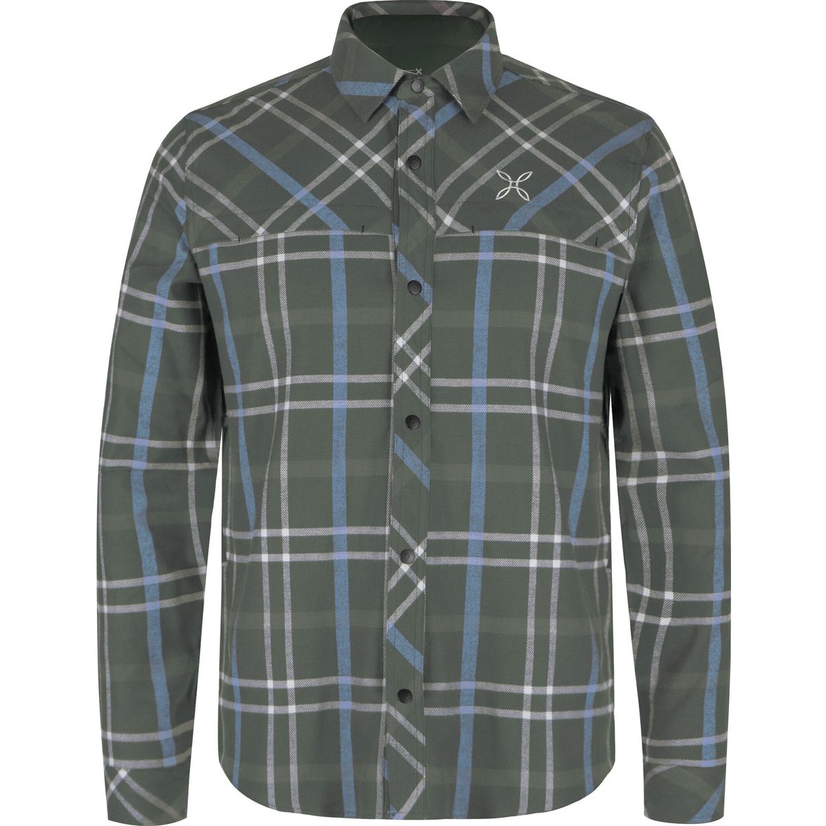 Montura Check Shirt verde salvia/dusk (49681) S MQLC74X-0031-49681-S