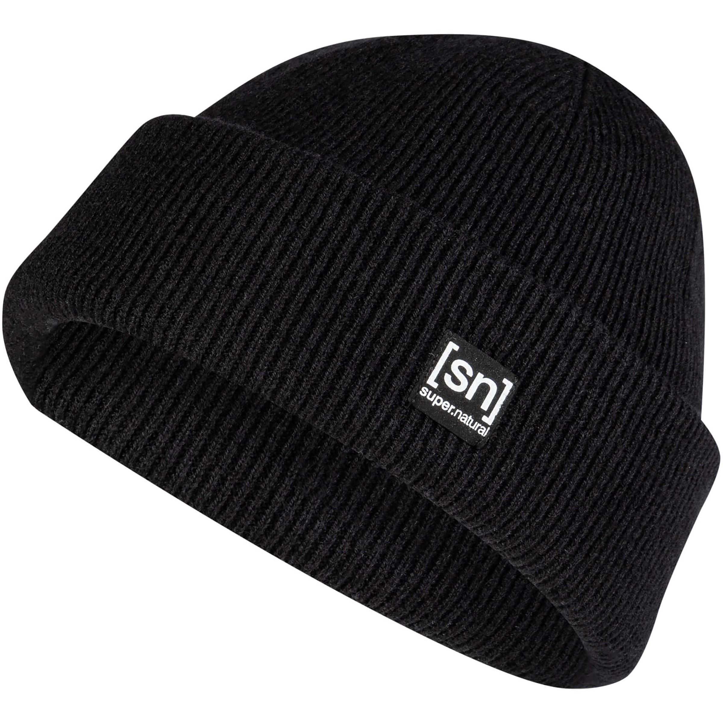 Super.Natural Fisherman Mützen & Beanies schwarz Lifestyle Hautfreundlich Merinowolle