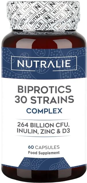 Nutralie Probióticos 30 Cepas Complex 264 Billones UFC 60 Caps