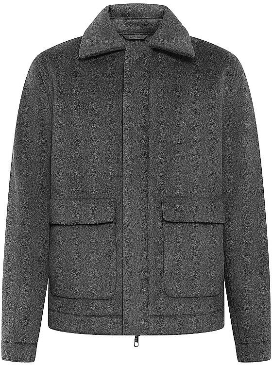 KNOWLEDGE COTTON APPAREL Overshirt  grau   M M