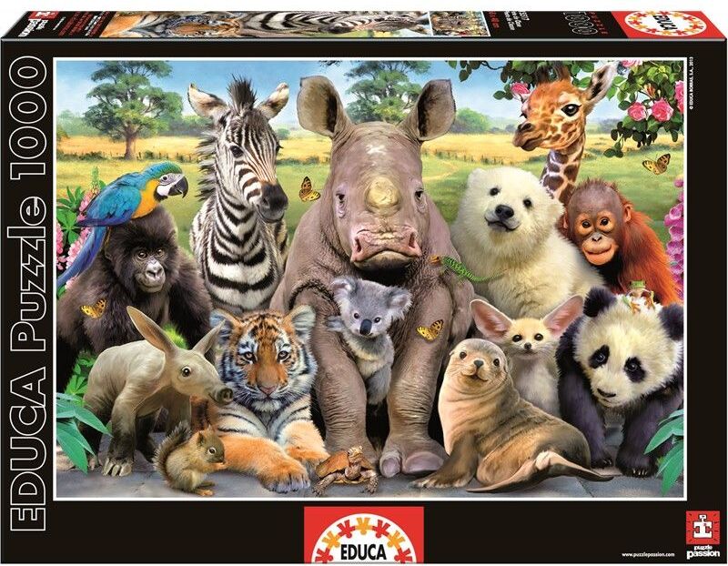 Educa - Puzzle 1000 - Class Photo (015517)