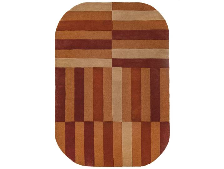Tapis en laine terracotta 160x230cm