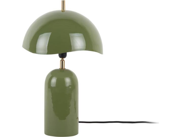 Leitmotiv - Lampe de table Querido - Vert jungle - Ø25cm Lampe de table - Lampe de chevet\, salon\, chambre à coucher