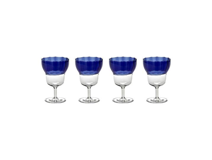 Serax - Verre à vin Yam - Bleu - Verre borosilicaté - Designer WAWW La Table