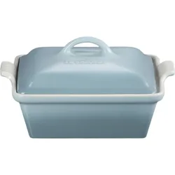 Heritage Backform quadratisch, 23 cm, Meersalz, mit Deckel