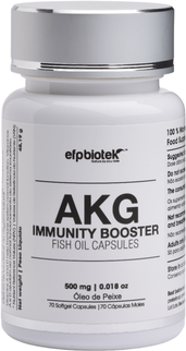 EFPBiotek Suplemento Imunitário AKG Immunity Booster 70 cápsulas