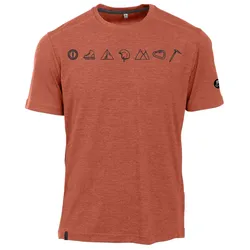 Maul Herren Grinberg fresh T-Shirt - 54 - braun