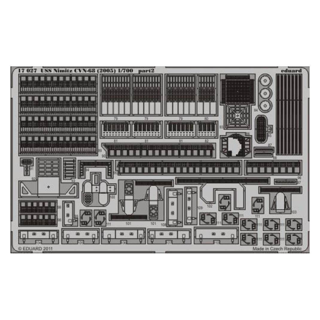 Eduard USS Nimitz CVN-68 (2005) for Trumpeter (17027)