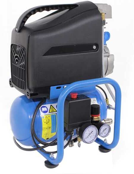 ABAC START L20 - Compressore aria elettrico portatile monofase - Motore 2 HP - 6 lt