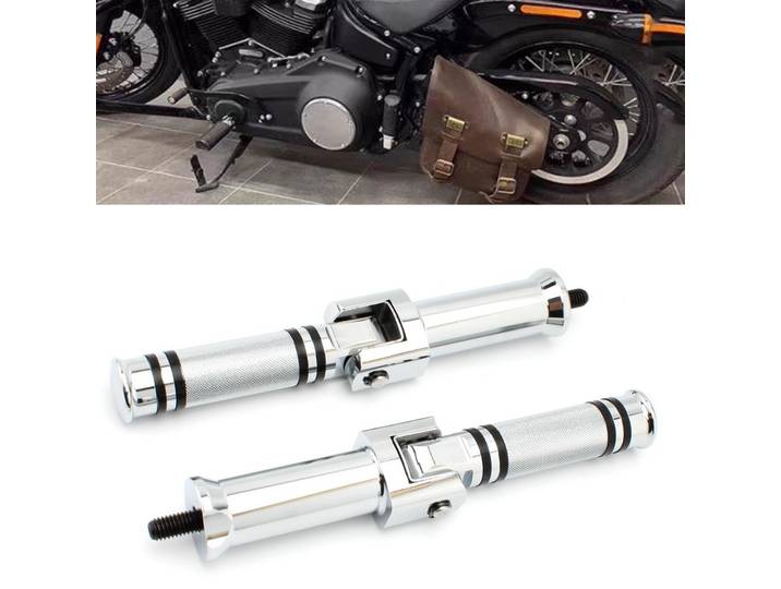 Kit de repose-pieds passager arrière, repose-pieds, repose-pieds, repose-pieds, repose-pieds, repose-pieds, repose-pieds, convient pour Para Harley Davidson, FLDE Deluxe 107