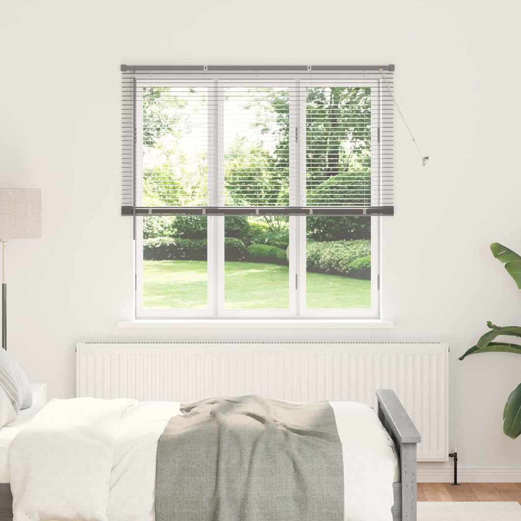 Latitude Run Venetian Blind Silver 175cm L x 150cm W