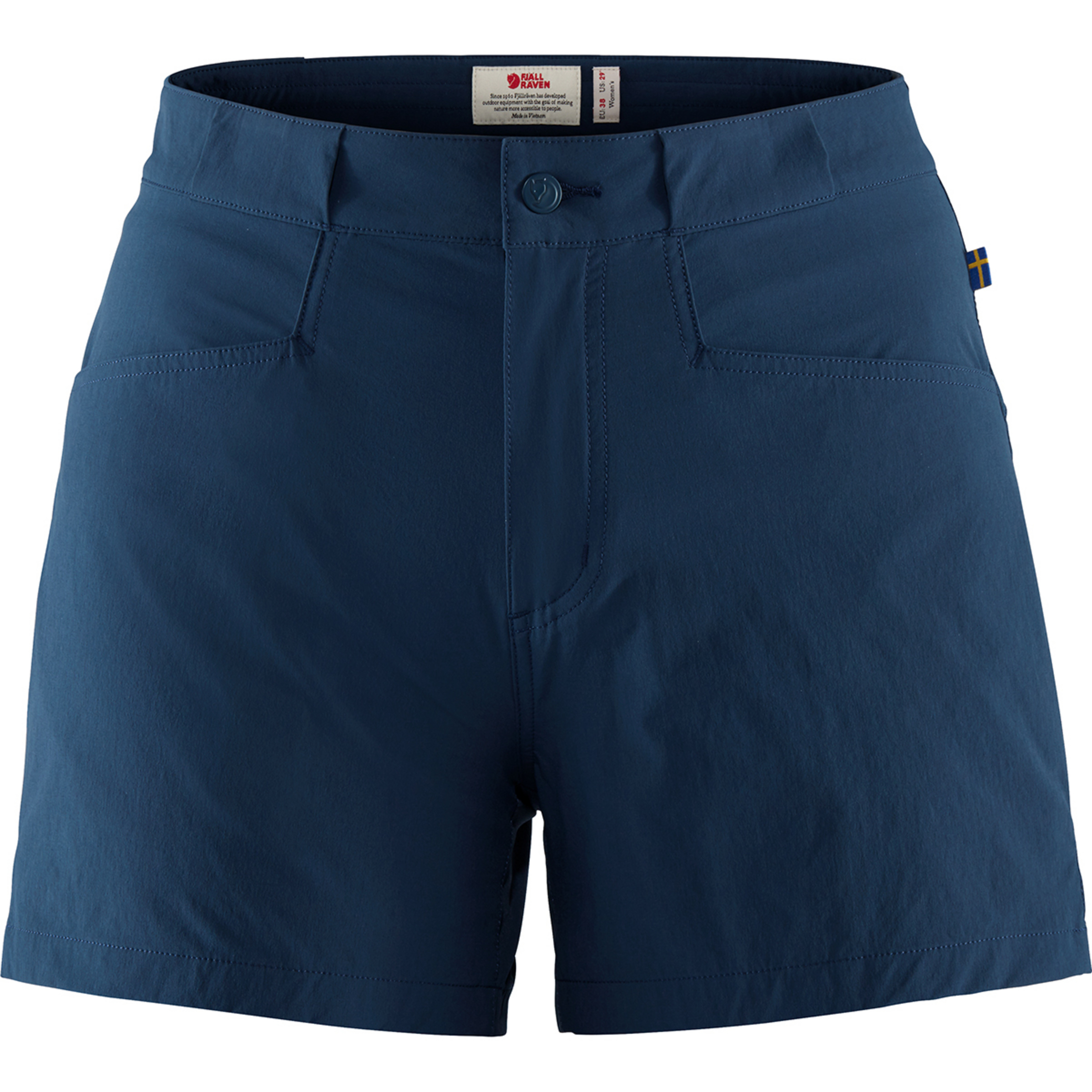 Fjällräven High Coast Lite Damen Jeans & Freizeithose blau Größe S Camping
