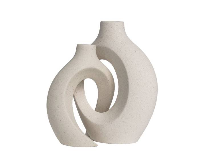 KERAMIK VASE (2er-Set)
