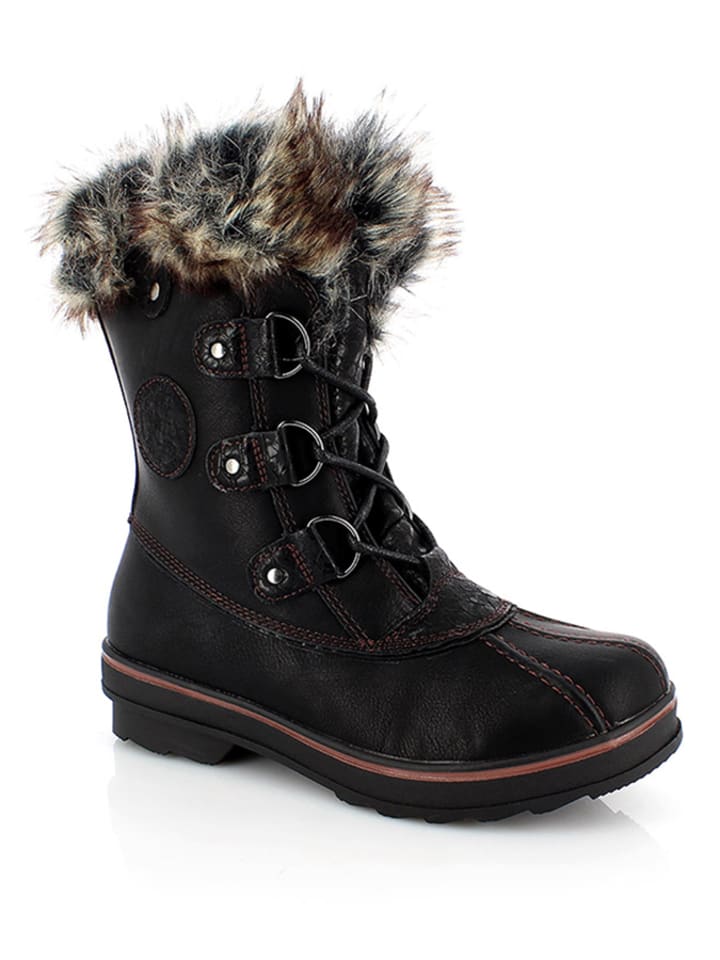 Kimberfeel Winterstiefel "Emmy" in Schwarz - 36