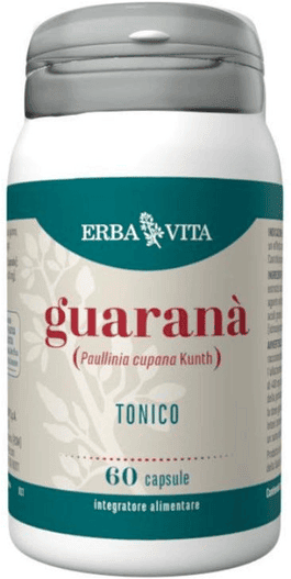 Erba Vita Guaranà Integratore Tonico 60 capsule