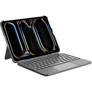 Inateck Tablet-Hülle KB04122-11, grau, für Apple iPad Pro 11 M4 und M5, mit Tastatur