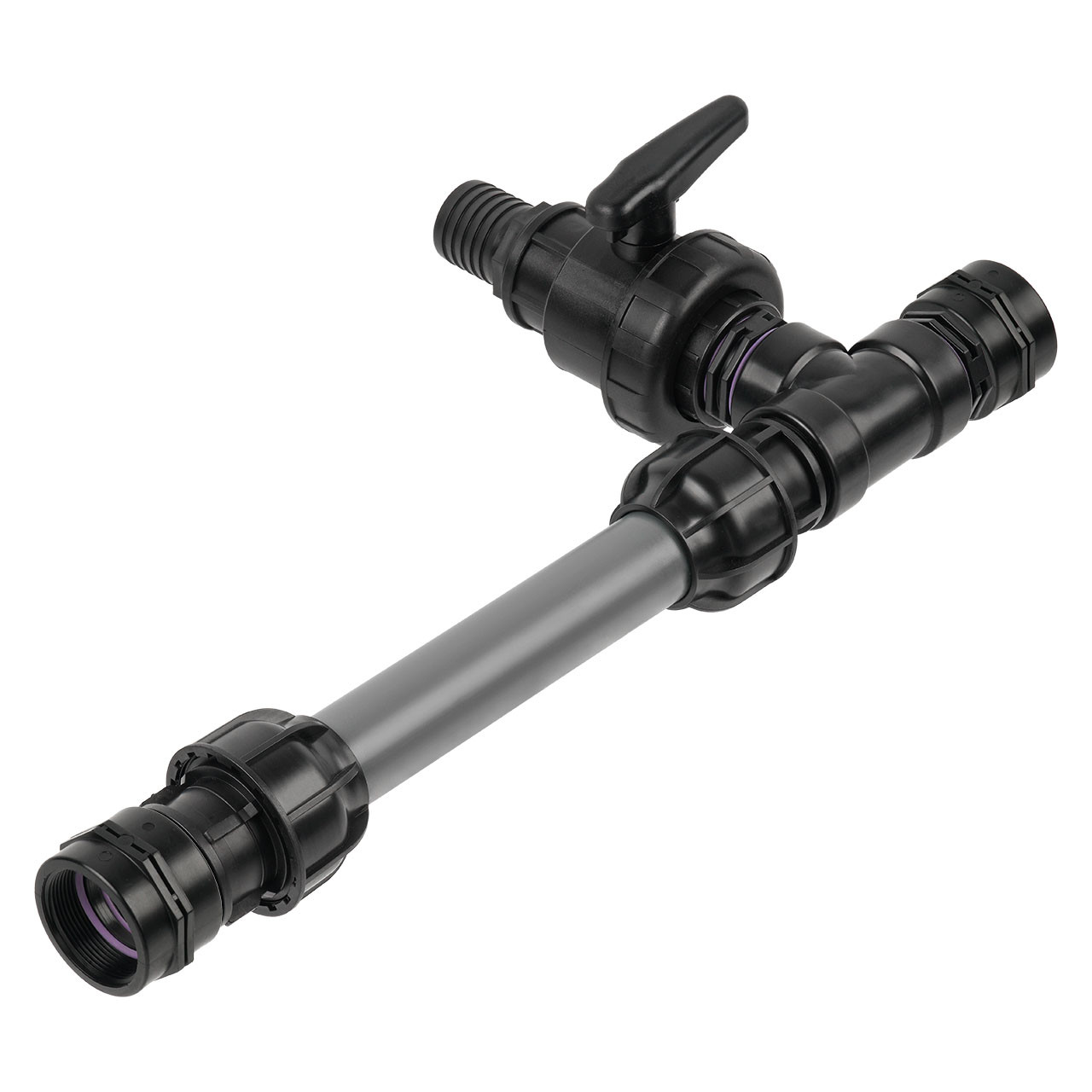 REKUBIK IBC Adapter BSP 2" - 2 IBC gegenüber Tankverbindung Rohr 50mm