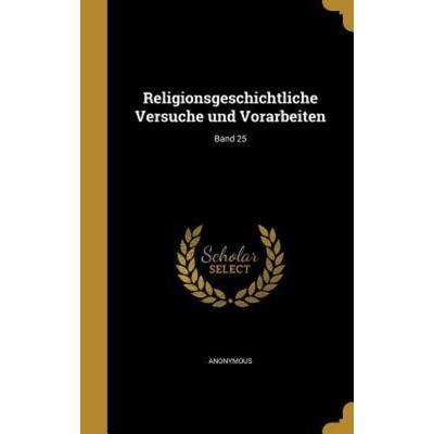 GER-RELIGIONSGESCHICHTLICHE VE, Gebundene Ausgabe von , Creative Media Partners, LLC, 978-1-373-70066-7
