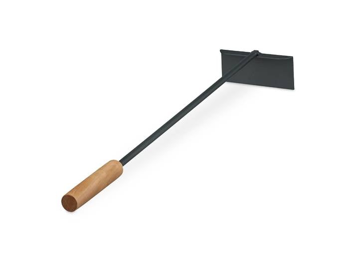 Aschekratzer mit Holzgriff Hellbraun-Schwarz