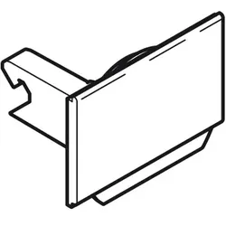 Sebo 50352 hg Bürstenlagerverschluß komplett 300, 350 und 450 Evolution passend für Sebo 300, 350 und 450 Evolution