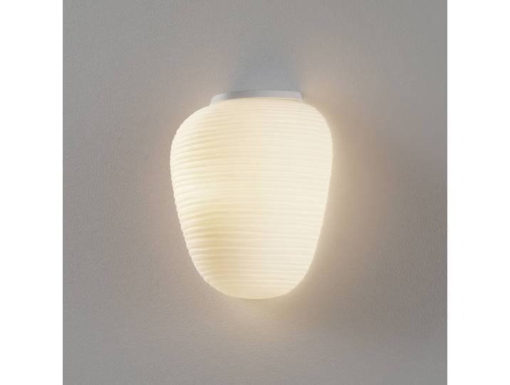 Foscarini Designer Wandleuchte Rituals, dimmbar, weiß / opal, für Wohn- / Esszimmer, Glas, Design