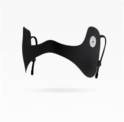 Daily Discovery Ice Silk UV Face Cover Cooling Sun Protection Mask For Cycling, Hiking & Outdoor Sports black