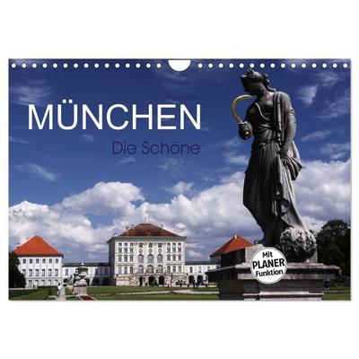 München - Die Schöne (Wandkalender 2027 DIN A4 quer), CALVENDO Monatskalender
