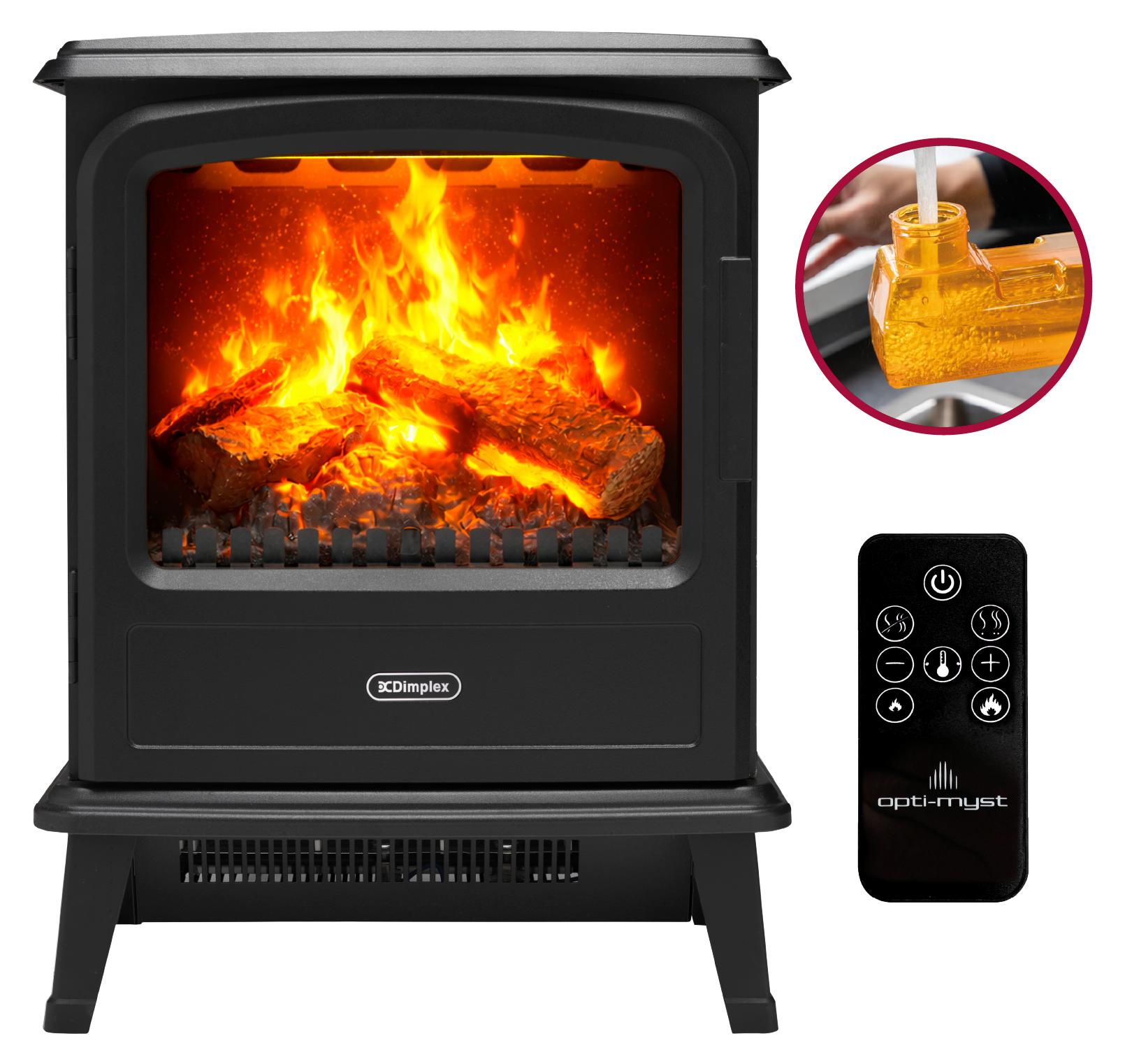 Dimplex - Evandale - Freistehender elektrischer Kamin_Schwarz