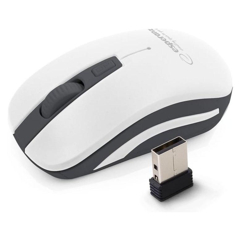 Esperanza EM126EW - 5901299910955 EM126EW URANUS - Wireless Mouse Optical USB NANO Output (Kabellos) (EM126EW - 5901299910955)