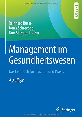 Reinhard Busse - Management im Gesundheitswesen: Das Lehrbuch für Studium und Praxis - Preis vom 01.10.2026 17:08:56 h