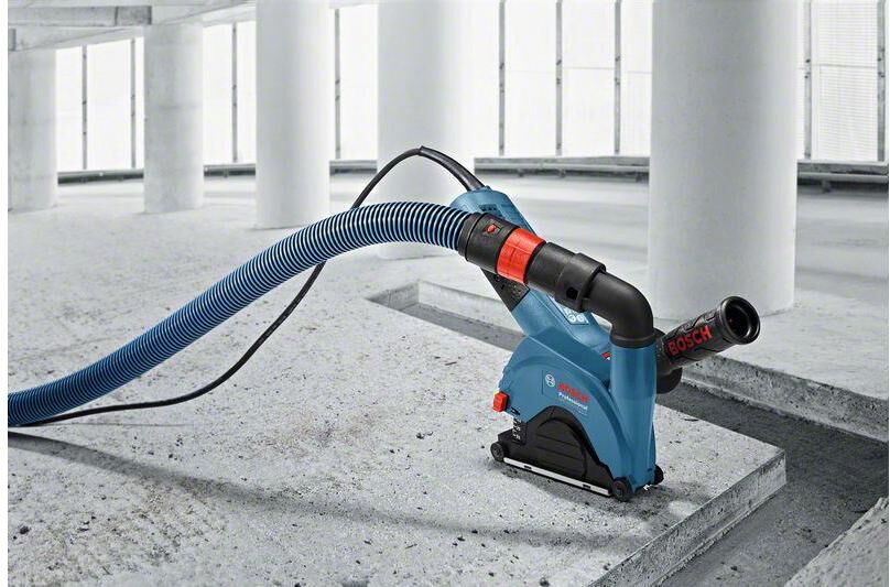 Absauganlage BOSCH PROFESSIONAL "GDE 115/125 FC-T", bunt (blau, schwarz, rot, silberfarben), Kunststoff, Absauganlagen, Absauganlage blau, schwarz, rot, silberfarben Einheitsgröße