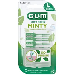 GUM SOFT-PICKS MINTY large 40 St