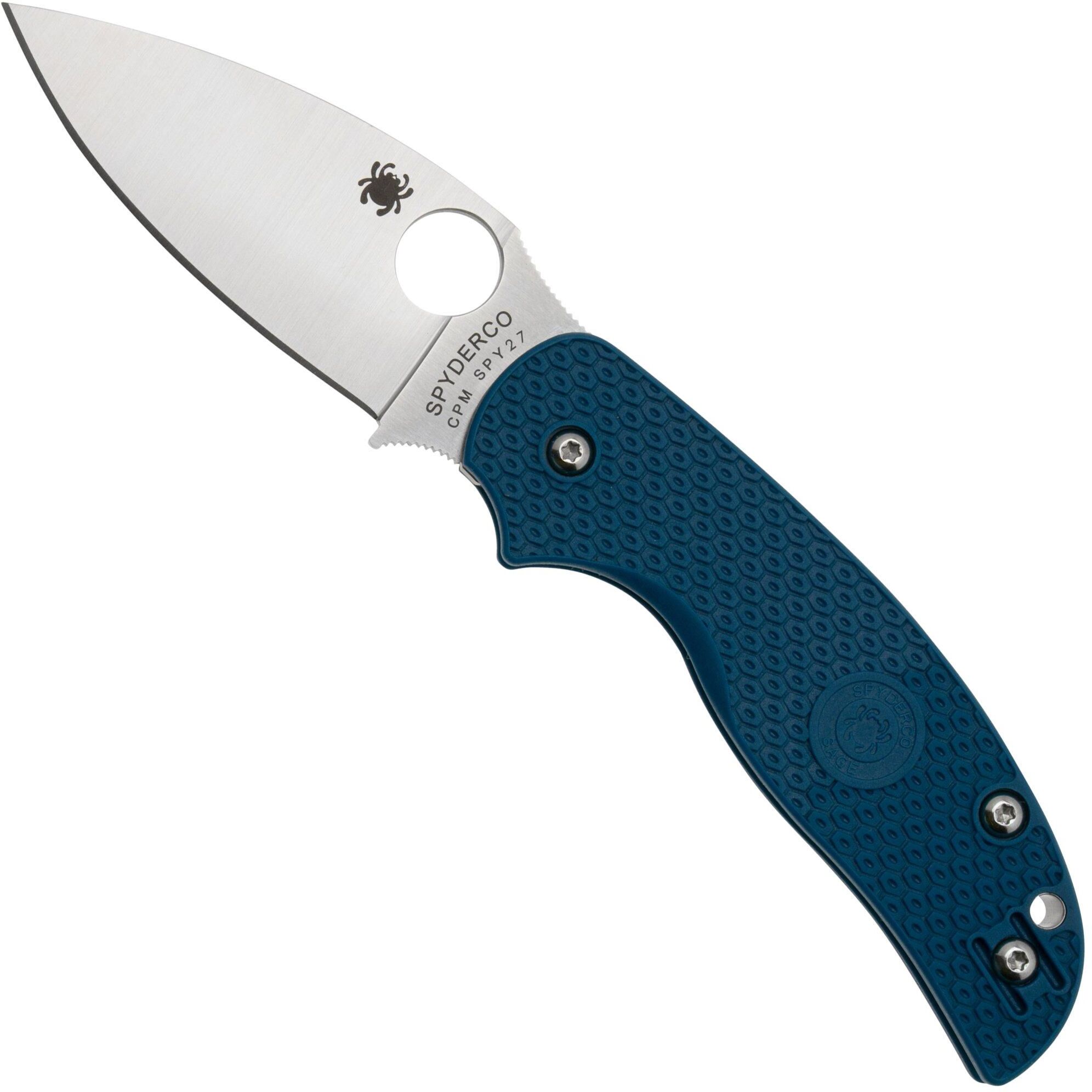 Spyderco Sage 5 Lightweight CPM SPY27 C123PCBL Cobalt Blue FRN coltello da tasca